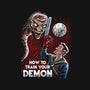 How To Train Your Demon-None-Glossy-Sticker-zascanauta