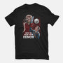 How To Train Your Demon-Womens-Fitted-Tee-zascanauta