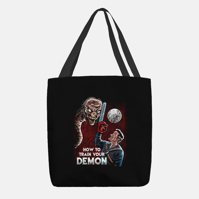 How To Train Your Demon-None-Basic Tote-Bag-zascanauta