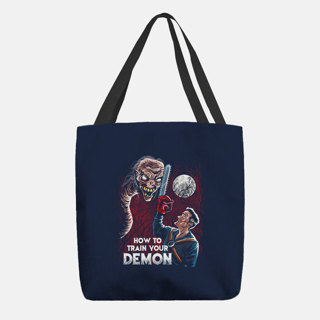 How To Train Your Demon-None-Basic Tote-Bag-zascanauta