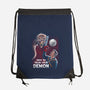 How To Train Your Demon-None-Drawstring-Bag-zascanauta