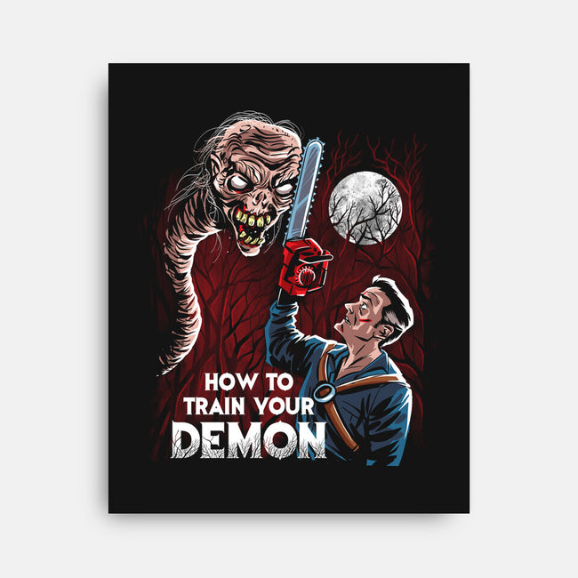 How To Train Your Demon-None-Stretched-Canvas-zascanauta
