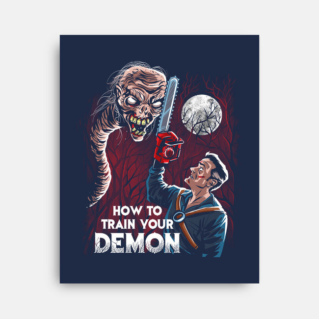 How To Train Your Demon-None-Stretched-Canvas-zascanauta