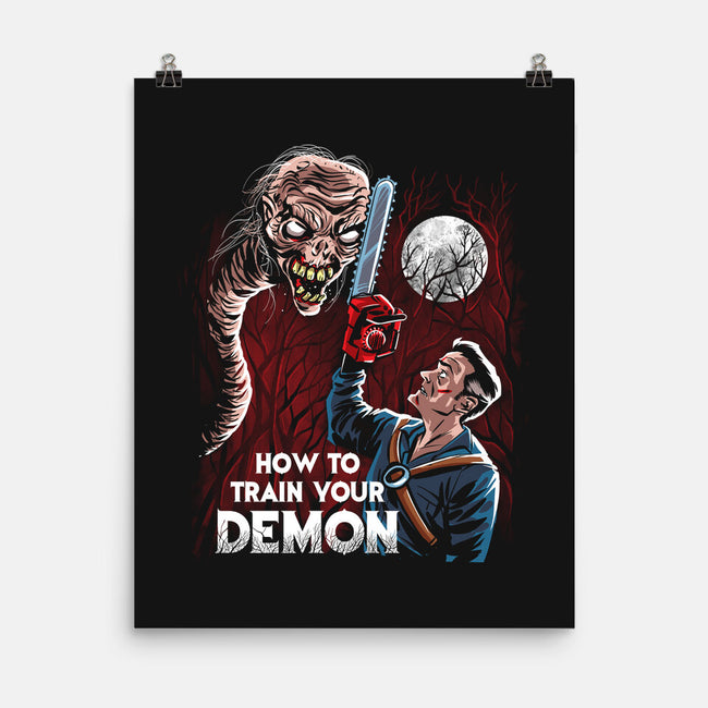How To Train Your Demon-None-Matte-Poster-zascanauta