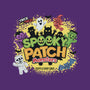 Spooky Patch Monsters-Womens-Racerback-Tank-NMdesign