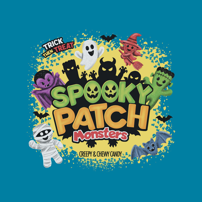Spooky Patch Monsters-Mens-Heavyweight-Tee-NMdesign