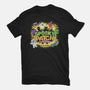 Spooky Patch Monsters-Mens-Basic-Tee-NMdesign