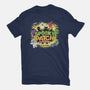 Spooky Patch Monsters-Unisex-Basic-Tee-NMdesign