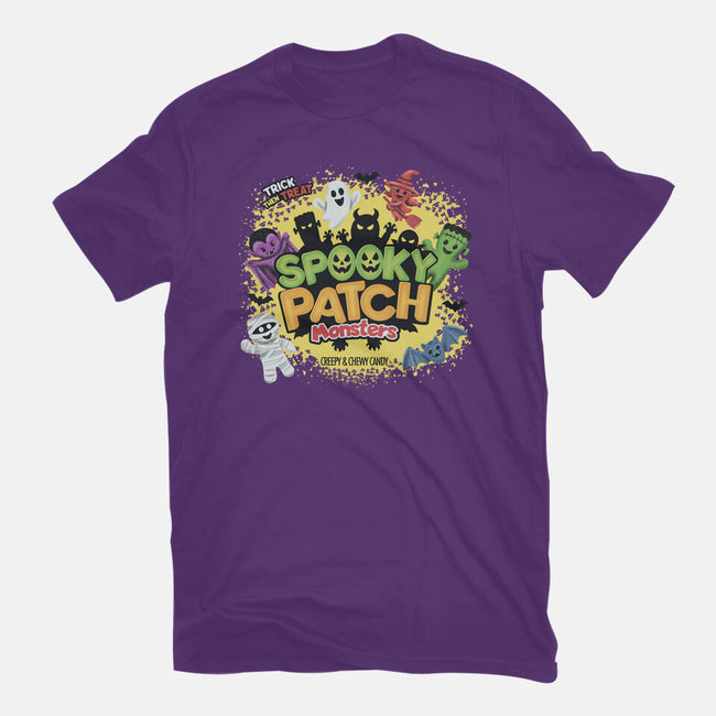 Spooky Patch Monsters-Youth-Basic-Tee-NMdesign
