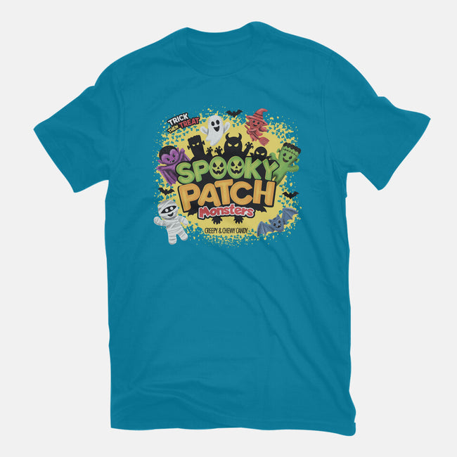 Spooky Patch Monsters-Mens-Premium-Tee-NMdesign