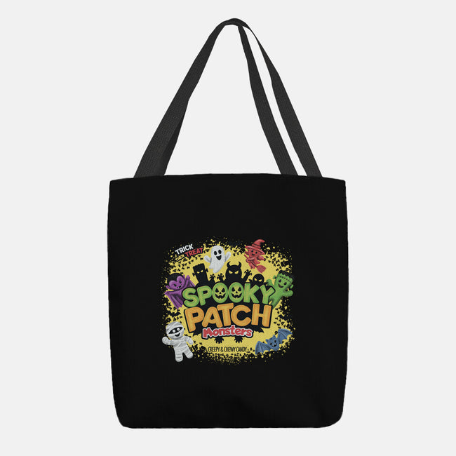Spooky Patch Monsters-None-Basic Tote-Bag-NMdesign
