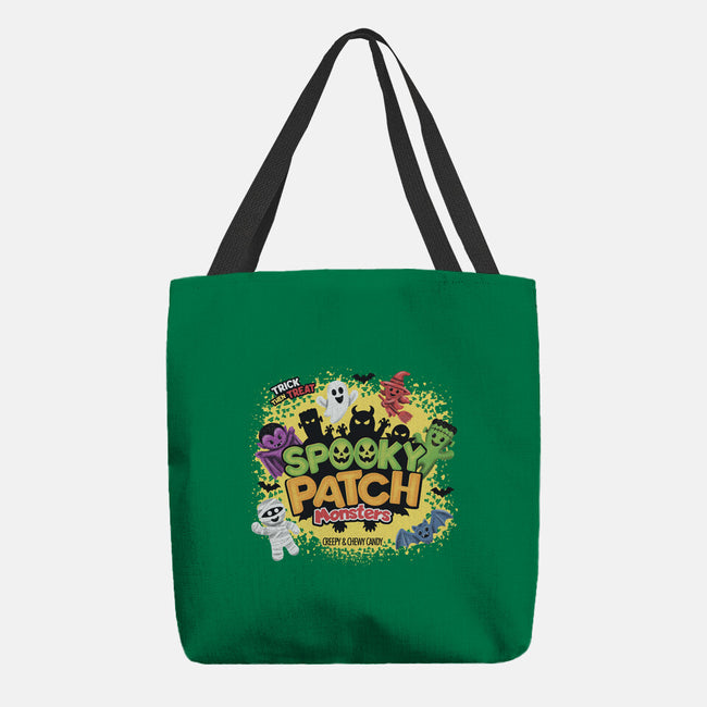Spooky Patch Monsters-None-Basic Tote-Bag-NMdesign