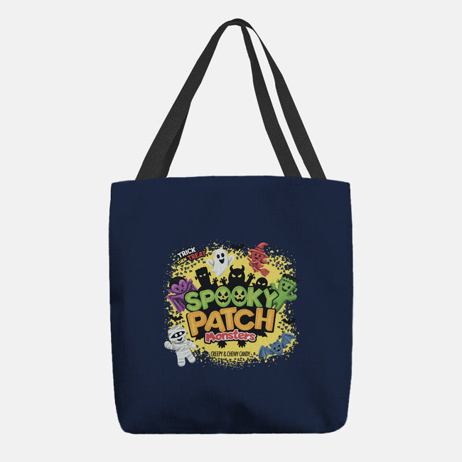 Spooky Patch Monsters-None-Basic Tote-Bag-NMdesign