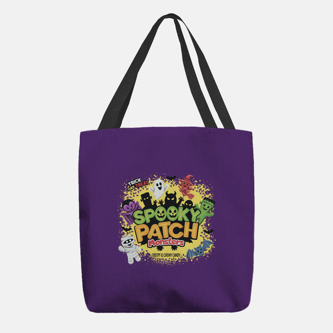 Spooky Patch Monsters-None-Basic Tote-Bag-NMdesign