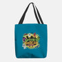 Spooky Patch Monsters-None-Basic Tote-Bag-NMdesign