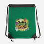 Spooky Patch Monsters-None-Drawstring-Bag-NMdesign