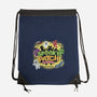 Spooky Patch Monsters-None-Drawstring-Bag-NMdesign