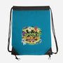 Spooky Patch Monsters-None-Drawstring-Bag-NMdesign