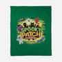 Spooky Patch Monsters-None-Fleece-Blanket-NMdesign
