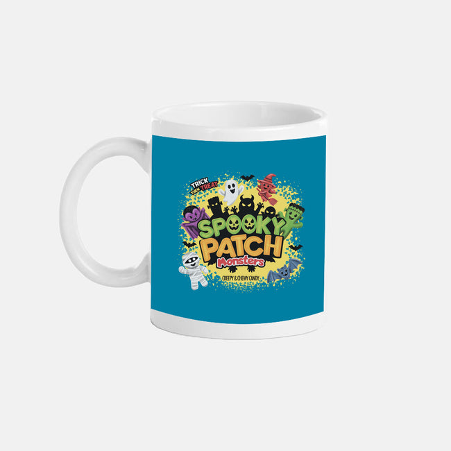 Spooky Patch Monsters-None-Mug-Drinkware-NMdesign