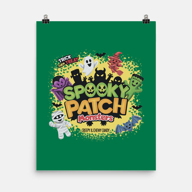 Spooky Patch Monsters-None-Matte-Poster-NMdesign
