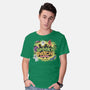 Spooky Patch Monsters-Mens-Basic-Tee-NMdesign