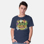 Spooky Patch Monsters-Mens-Basic-Tee-NMdesign