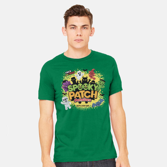 Spooky Patch Monsters-Mens-Heavyweight-Tee-NMdesign