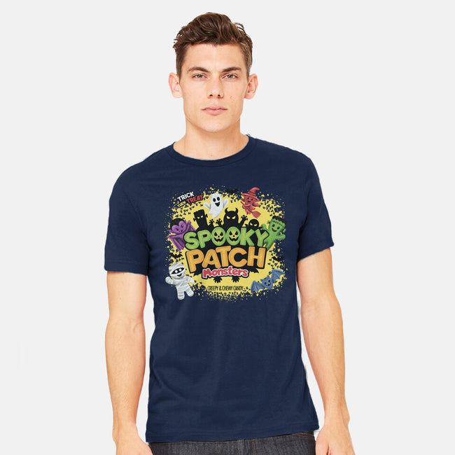 Spooky Patch Monsters-Mens-Heavyweight-Tee-NMdesign