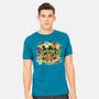 Spooky Patch Monsters-Mens-Heavyweight-Tee-NMdesign