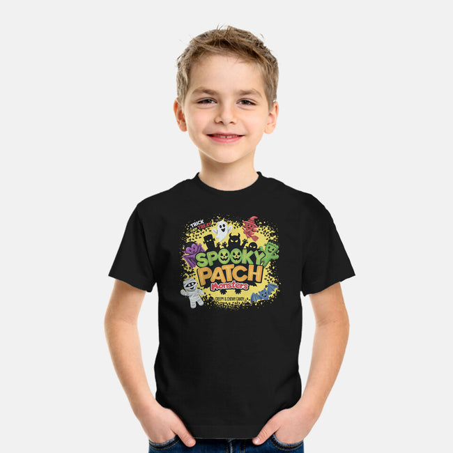 Spooky Patch Monsters-Youth-Basic-Tee-NMdesign