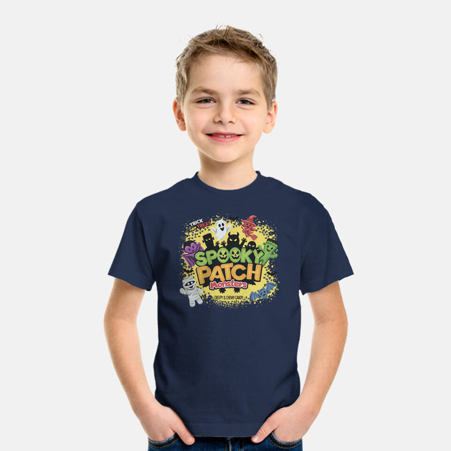 Spooky Patch Monsters-Youth-Basic-Tee-NMdesign