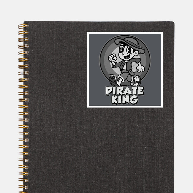 Vintage Pirate King-None-Glossy-Sticker-Badbone Collections