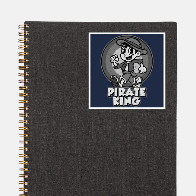 Vintage Pirate King-None-Glossy-Sticker-Badbone Collections