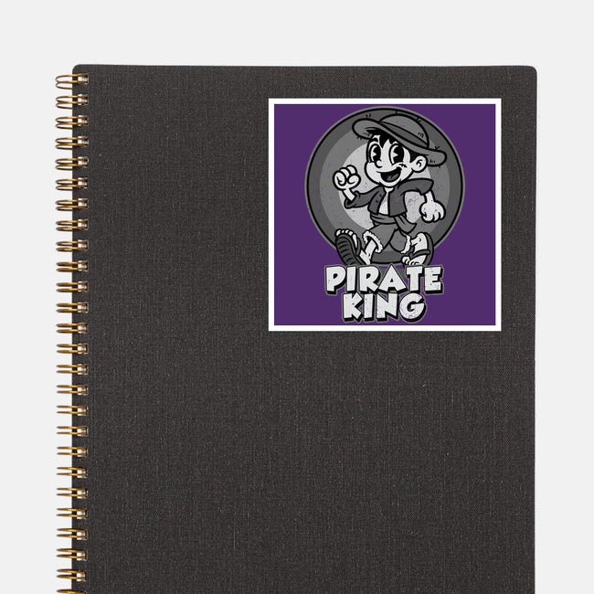 Vintage Pirate King-None-Glossy-Sticker-Badbone Collections