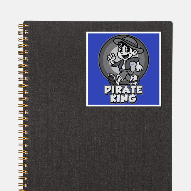 Vintage Pirate King-None-Glossy-Sticker-Badbone Collections