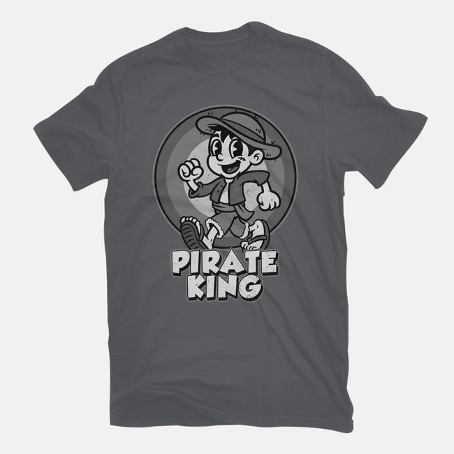 Vintage Pirate King-Womens-Fitted-Tee-Badbone Collections