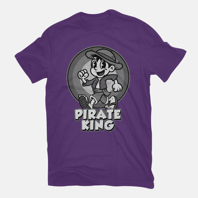 Vintage Pirate King-Mens-Basic-Tee-Badbone Collections
