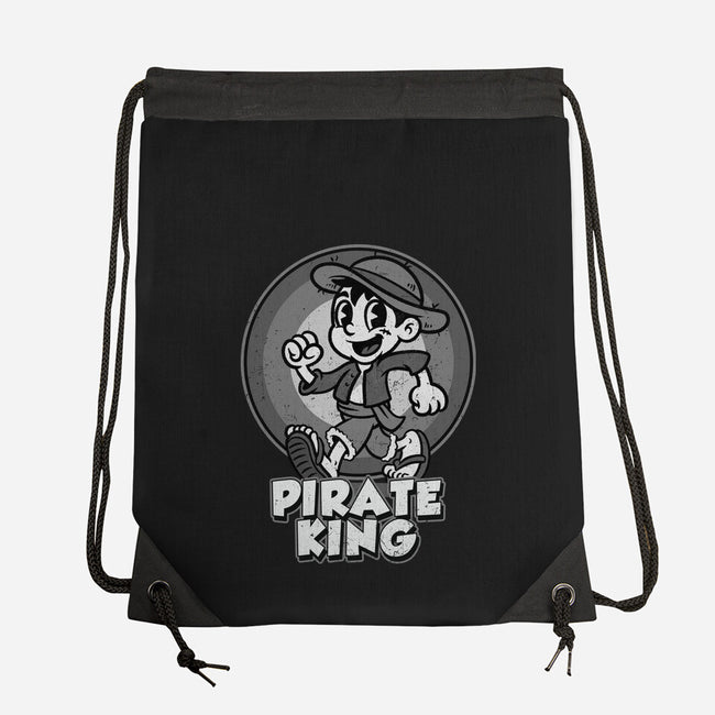 Vintage Pirate King-None-Drawstring-Bag-Badbone Collections