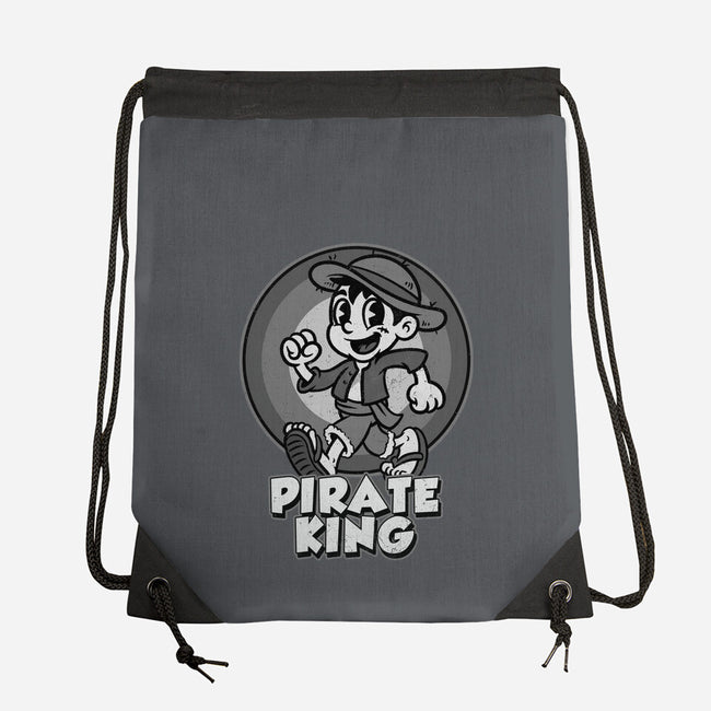 Vintage Pirate King-None-Drawstring-Bag-Badbone Collections