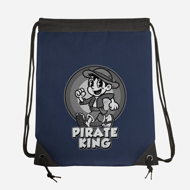 Vintage Pirate King-None-Drawstring-Bag-Badbone Collections
