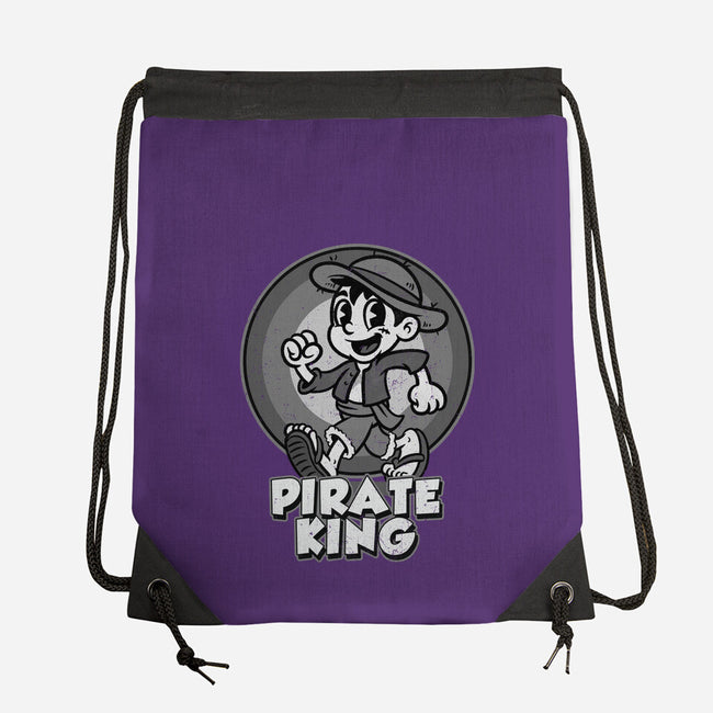 Vintage Pirate King-None-Drawstring-Bag-Badbone Collections
