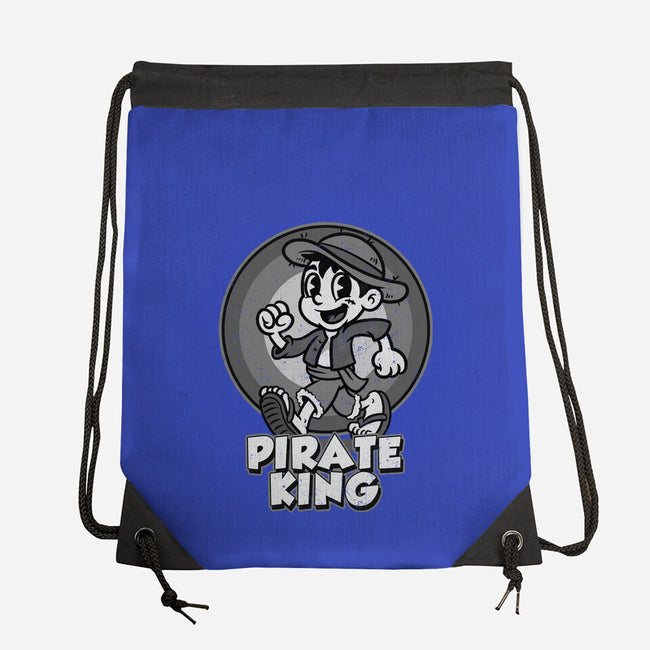 Vintage Pirate King-None-Drawstring-Bag-Badbone Collections