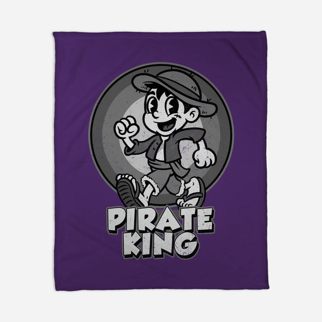 Vintage Pirate King-None-Fleece-Blanket-Badbone Collections