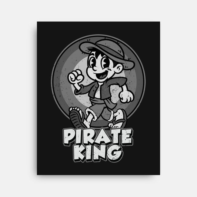 Vintage Pirate King-None-Stretched-Canvas-Badbone Collections