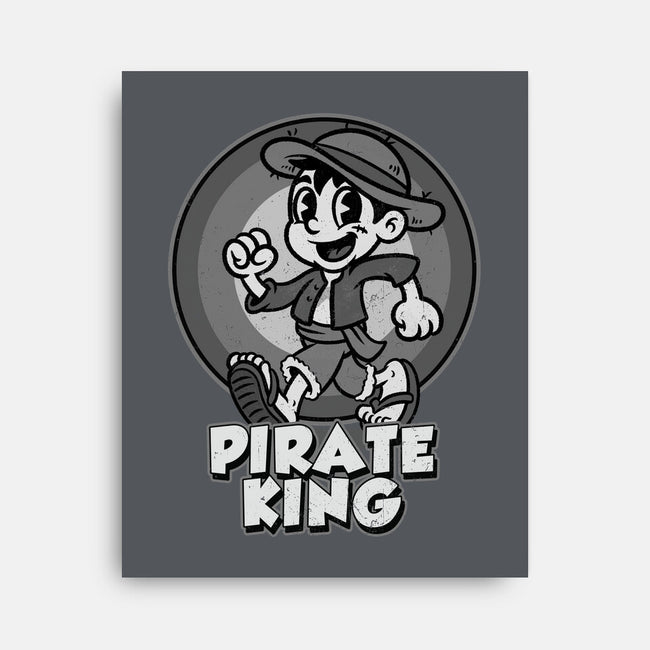 Vintage Pirate King-None-Stretched-Canvas-Badbone Collections