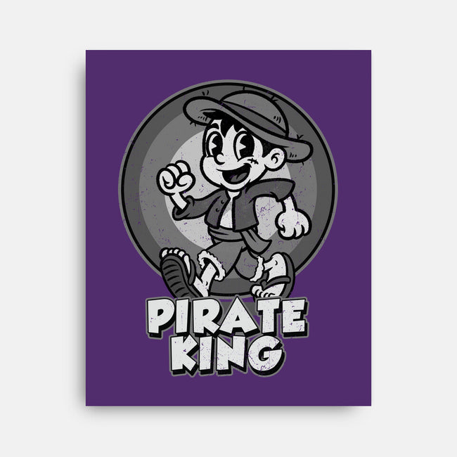Vintage Pirate King-None-Stretched-Canvas-Badbone Collections