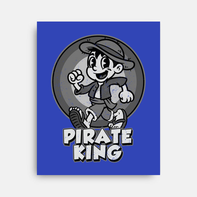 Vintage Pirate King-None-Stretched-Canvas-Badbone Collections