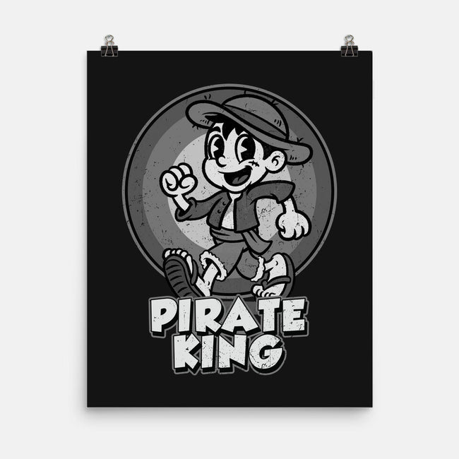 Vintage Pirate King-None-Matte-Poster-Badbone Collections