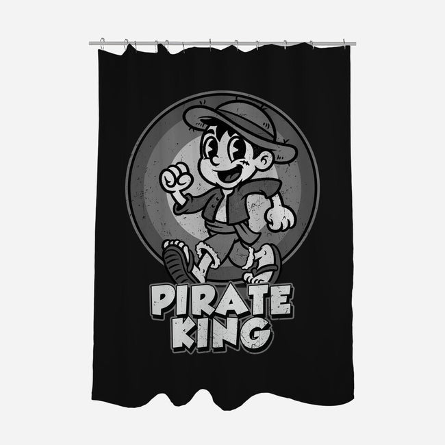 Vintage Pirate King-None-Polyester-Shower Curtain-Badbone Collections